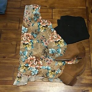 Plus Size Honeyme XXL Sleeveless Tunic